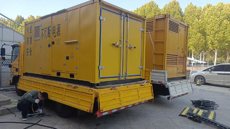 埇桥柴油发电机组和UPS电源配合使用时的注意事项